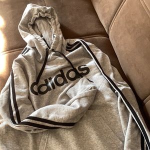 mens large addidas hoodie! only worn once